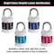 Master Lock Master Lock 1-1/2 in. W Metal 4-Dial Combination Combination Padlock 1535DWD - alternate 2